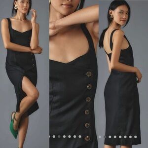 Nwt Anthropologie Maeve black dress, size xl